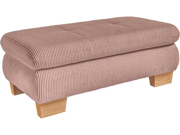 set one by Musterring Hocker SO 3400, Metallfuß schwarz, verschiedene Farben, Breite 129 x Tiefe 64 cm von set-one-by-Musterring