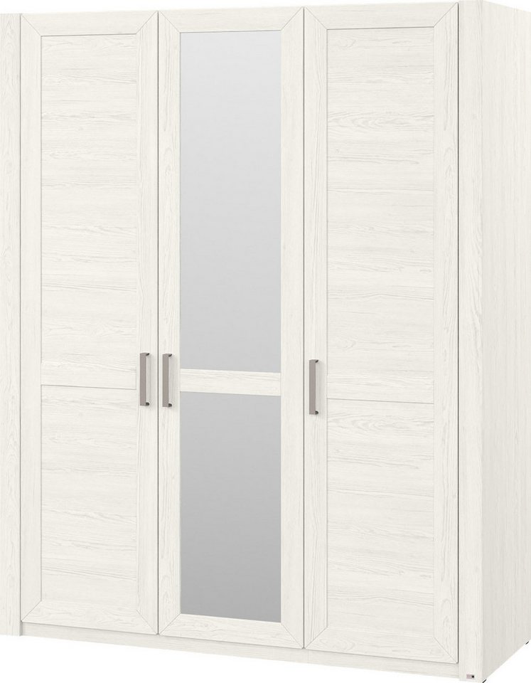 set one by Musterring Kleiderschrank York Schlafen (1-St) mit Holz- und Spiegeltüren,verschiedene Breiten, Höhe 207 x T 60 cm von set one by Musterring