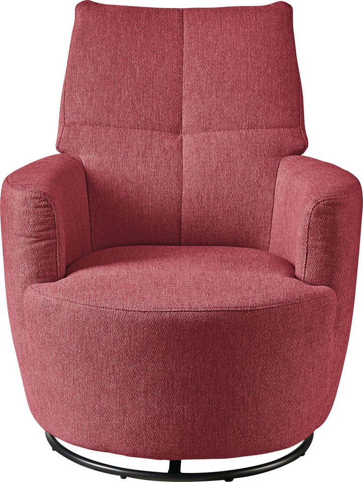 set one by Musterring Relaxsessel SO 1450, mit Dreh- und Wippfunktion, wahlweise mit Hocker erhältlich von set one by Musterring