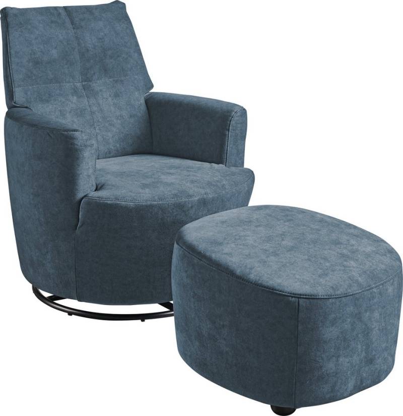 set one by Musterring Relaxsessel SO 1450 (Set), mit Dreh- und Wippfunktion, inklusive Hocker von set one by Musterring