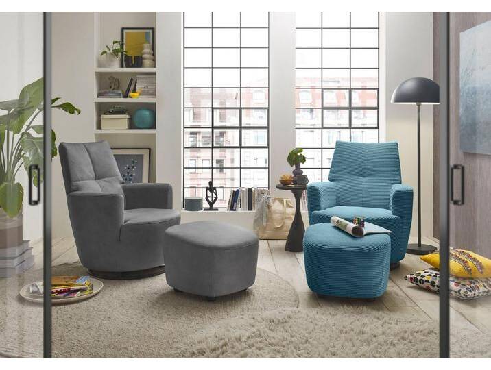 set one by Musterring Relaxsessel SO 1450 (Set), mit Dreh- und Wippfunktion, inklusive Hocker von set-one-by-Musterring