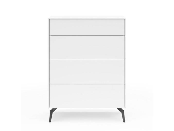 set one by Musterring Riverside Sideboard in verschiedenen Größen mit 4 Schubkästen - Dekor ice white supermatt , 82 , inkl. Metallfüße von set-one-by-Musterring