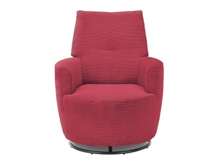 set one by Musterring SO 1450 Sessel in Cord oder Chenille inkl. Dreh- und Wippfunktion - Cord 87 ruby red , ohne Zusatzausstattung, Modern, Drehfunktion, Wippfunktion von set-one-by-Musterring