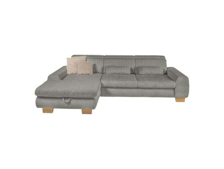 set one by Musterring SO 3400 Ecksofa in Cord mit manueller Sitztiefenverstellung und opt. Schlaffunktion - Cord lind , Schlaffunktion , links set one by Musterring SO 3400 Ecksofa in Cord mit manueller Sitztiefenverstellung und opt. Schlaffunktion - Cord lind , Schlaffunktion , links von set-one-by-Musterring