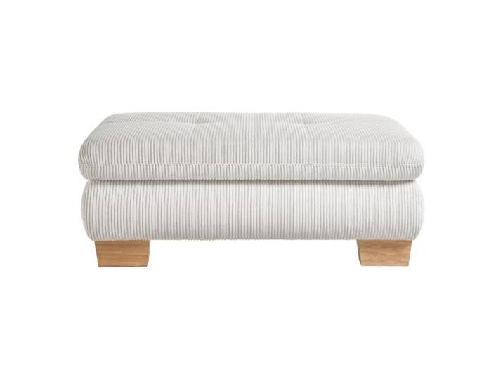 set one by Musterring SO 3400 Hocker aufklappbar - Cord silver von set-one-by-Musterring