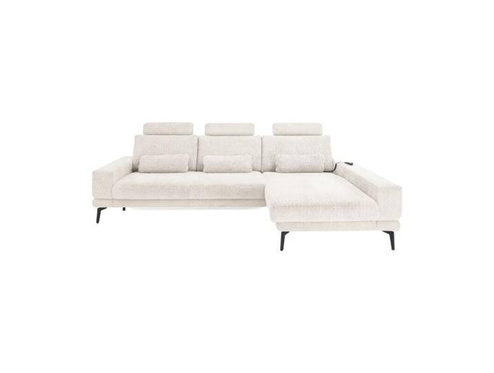 set one by Musterring SO 3600 Ecksofa - optional mit Funktionen und Zusatzausstattung - Textilgewebe Kama natur , 44 , Komfort Modell , rechts von set-one-by-Musterring
