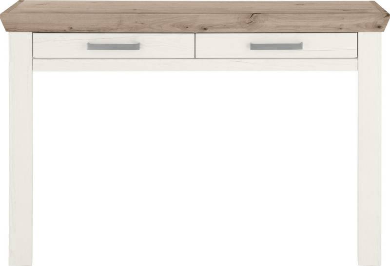 set one by Musterring Schminktisch (1-St), mit zwei Schubkästen, Landhausstil, Metallgriff, B 123 x H 80 x T 40cm von set one by Musterring
