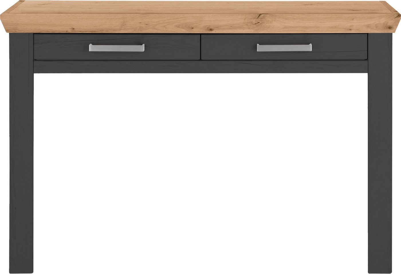 set one by Musterring Schminktisch (1-St), mit zwei Schubkästen, Landhausstil, Metallgriff, B 123 x H 80 x T 40cm von set one by Musterring