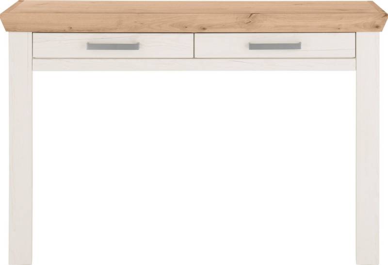 set one by Musterring Schminktisch (1-St), mit zwei Schubkästen, Landhausstil, Metallgriff, B 123 x H 80 x T 40cm von set one by Musterring