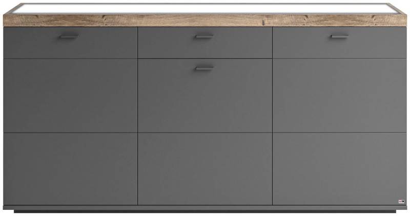 set one by Musterring Sideboard Lancaster, In 2 Farben, mit unterschiedlichen Oberplatten auswählbar von set one by Musterring