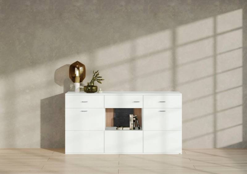 set one by Musterring Sideboard TACOMA, Typ 53, Breite 180 cm, mit getönter Glastür von set one by Musterring