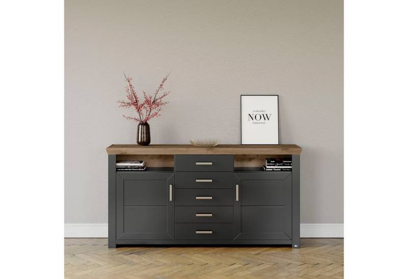 set one by Musterring Sideboard York, Typ 55, mit viel Stauraum, im Landhaus-Stil, B 184 x H 95 cm von set one by Musterring