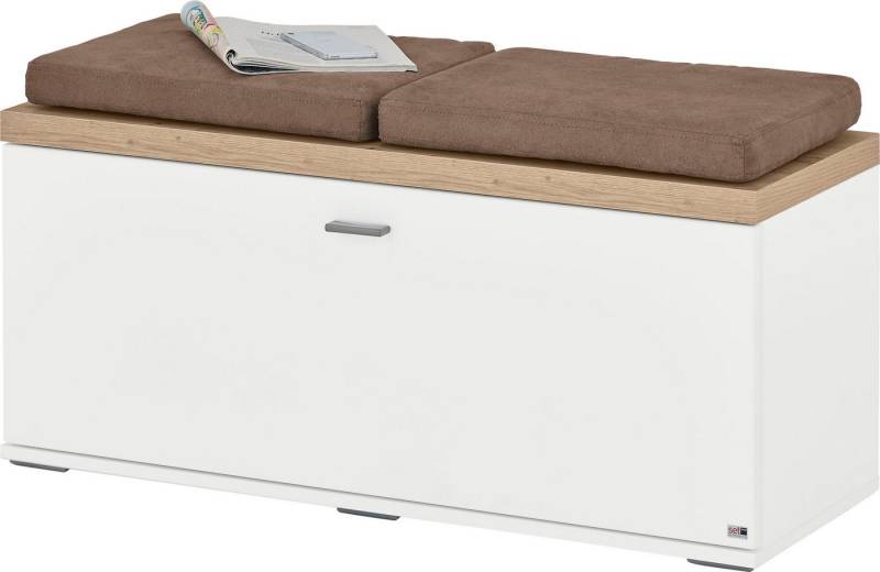 set one by Musterring Sitzbank Lancaster Dielen, mit einer Klappe, in zwei Farben erhältlich, B 100 x H 44 cm von set one by Musterring