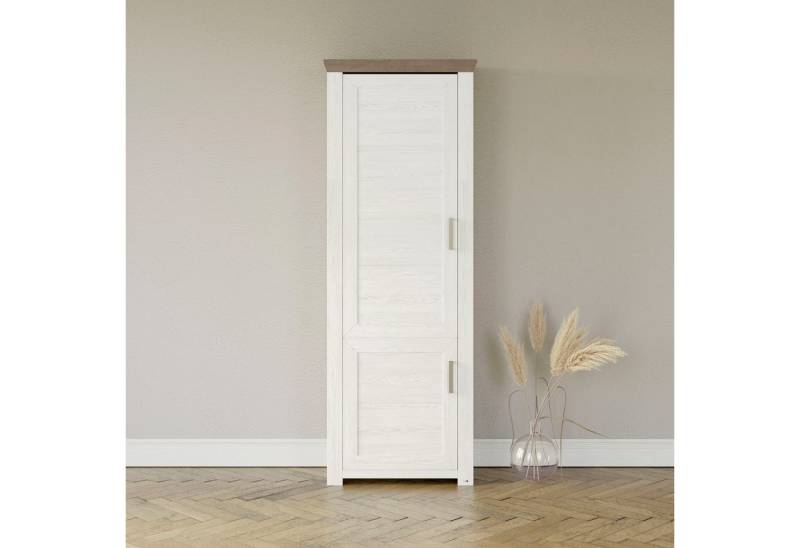 set one by Musterring Drehtürenschrank York Typ 03, in 3 Farbvarianten, mit Bügelgriff in silber, B 75 x H 207 cm von set one by Musterring