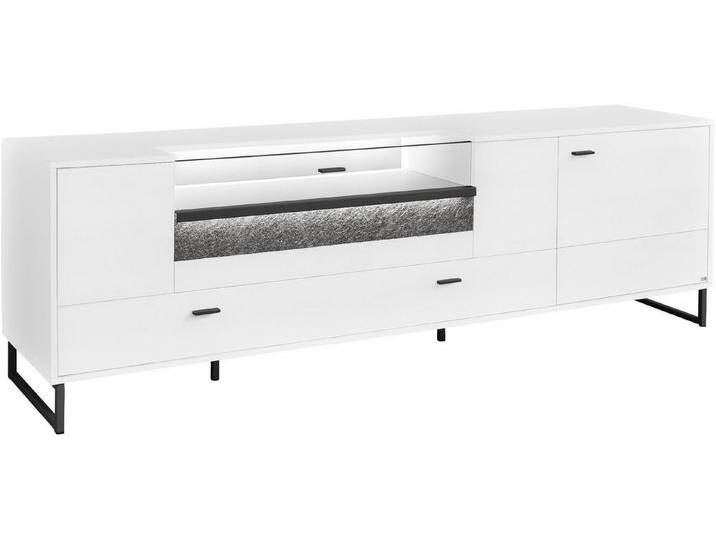 set one by Musterring TV-Schrank Deltona inkl. LED-Beleuchtung, Metallkufe, Glasklappe, B214 x H 67 cm set one by Musterring TV-Schrank Deltona inkl. LED-Beleuchtung, Metallkufe, Glasklappe, B214 x H 67 cm von set-one-by-Musterring