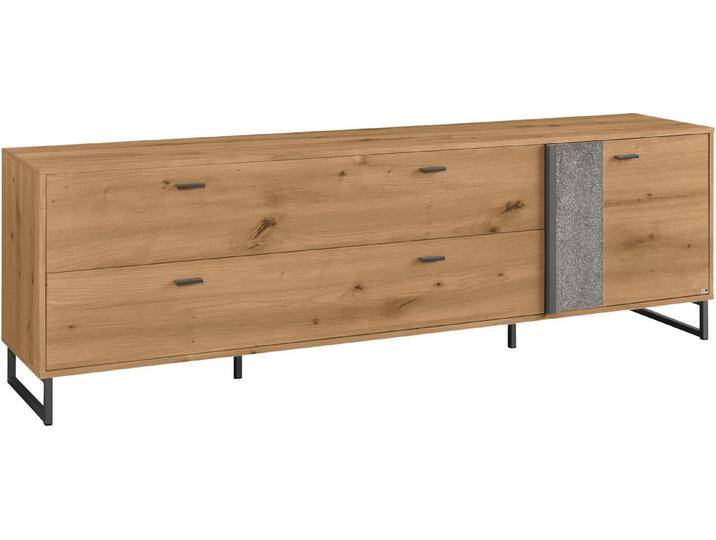 set one by Musterring TV-Schrank Deltona inkl. LED-Beleuchtung, Metallkufe, Sandstein-Zierelement, B214 x H67cm set one by Musterring TV-Schrank Deltona inkl. LED-Beleuchtung, Metallkufe, Sandstein-Zierelement, B214 x H67cm von set-one-by-Musterring
