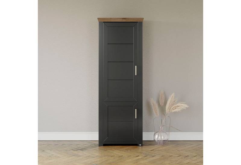 set one by Musterring Drehtürenschrank York Typ 03, in 3 Farbvarianten, mit Bügelgriff in silber, B 75 x H 207 cm von set one by Musterring