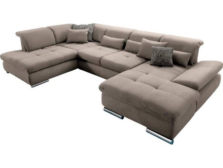 set one by Musterring Wohnlandschaft SO 4100 komfortable Federkernunterfederung, inkl. Kopfteilverstellung, U-Form, braun set one by Musterring Wohnlandschaft SO 4100 komfortable Federkernunterfederung, inkl. Kopfteilverstellung, U-Form, braun von set-one-by-Musterring