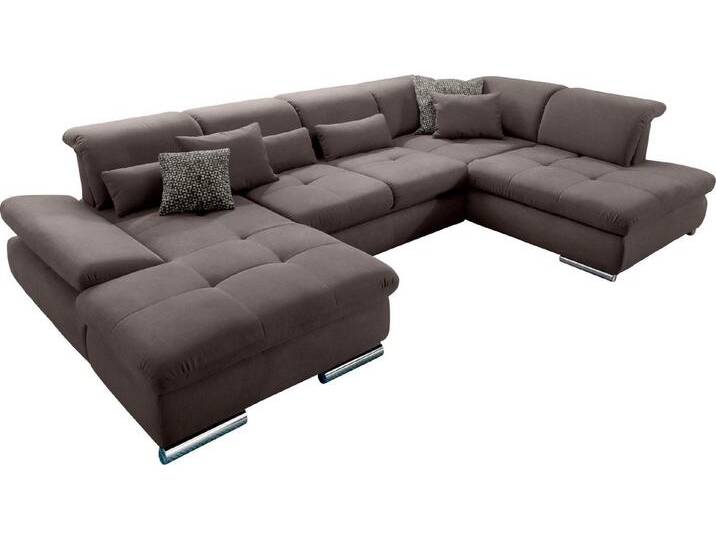 set one by Musterring Wohnlandschaft SO 4100 komfortable Federkernunterfederung, inkl. Kopfteilverstellung, U-Form, braun set one by Musterring Wohnlandschaft SO 4100 komfortable Federkernunterfederung, inkl. Kopfteilverstellung, U-Form, braun von set-one-by-Musterring