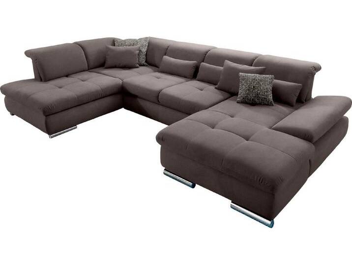 set one by Musterring Wohnlandschaft SO 4100 komfortable Federkernunterfederung, inkl. Kopfteilverstellung, U-Form, braun set one by Musterring Wohnlandschaft SO 4100 komfortable Federkernunterfederung, inkl. Kopfteilverstellung, U-Form, braun von set-one-by-Musterring