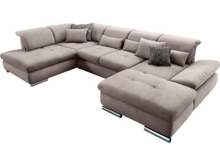 set one by Musterring Wohnlandschaft SO 4100 komfortable Federkernunterfederung, inkl. Kopfteilverstellung, U-Form, grau set one by Musterring Wohnlandschaft SO 4100 komfortable Federkernunterfederung, inkl. Kopfteilverstellung, U-Form, grau von set-one-by-Musterring