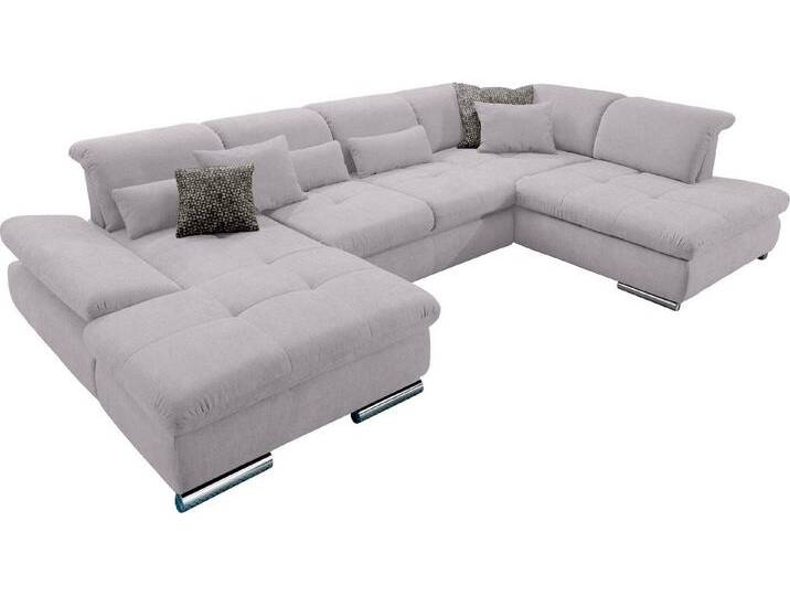 set one by Musterring Wohnlandschaft SO 4100 komfortable Federkernunterfederung, inkl. Kopfteilverstellung, U-Form, silberfarben set one by Musterring Wohnlandschaft SO 4100 komfortable Federkernunterfederung, inkl. Kopfteilverstellung, U-Form, silberfarben von set-one-by-Musterring