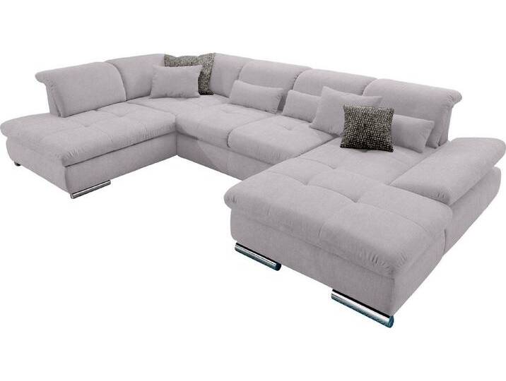 set one by Musterring Wohnlandschaft SO 4100 komfortable Federkernunterfederung, inkl. Kopfteilverstellung, U-Form, silberfarben set one by Musterring Wohnlandschaft SO 4100 komfortable Federkernunterfederung, inkl. Kopfteilverstellung, U-Form, silberfarben von set-one-by-Musterring