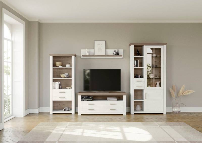 set one by Musterring Wohnwand York, (4-St), Kombination mit 4 Teilen, in 3 Farbvarianten, Gesamtbreite 340 cm von set one by Musterring