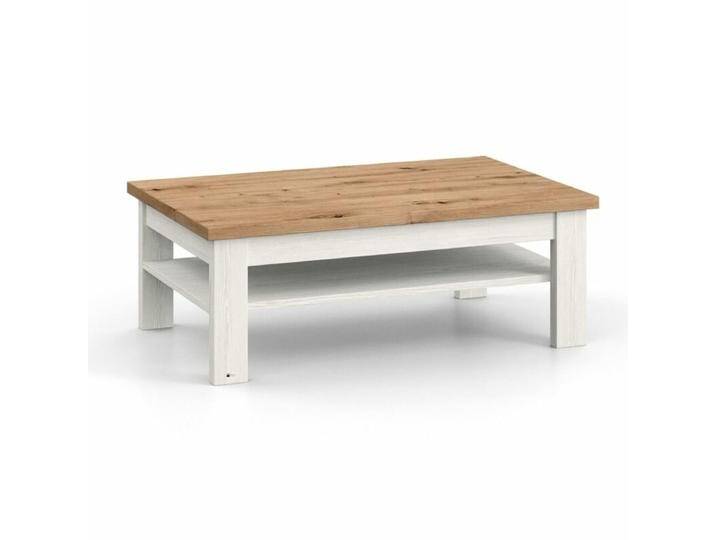 set one by Musterring York Couchtisch Type 65 mit Breite 110 cm - Dekor Pino Aurelio und Artsan Eiche Nachbildung, Natur, Rustikal, Skandinavisch von set-one-by-Musterring