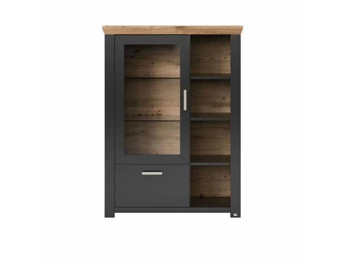 set one by Musterring York Highboard Type 13 - Dekor Grau Anthrazit/Artisan Eiche Nachbildung set one by Musterring York Highboard Type 13 - Dekor Grau Anthrazit/Artisan Eiche Nachbildung von set-one-by-Musterring