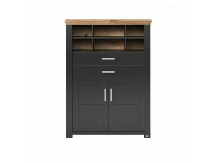 set one by Musterring York Highboard Type 16 - Dekor Grau Anthrazit und Artisan Eiche Nachbildung set one by Musterring York Highboard Type 16 - Dekor Grau Anthrazit und Artisan Eiche Nachbildung von set-one-by-Musterring