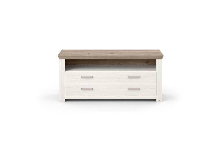 set one by Musterring York Lowboard Type 32 mit 1 offenen Fach und 2 Schubkästen - Dekor Pino Aurelio und Nelson Eiche Nachbildung, Natur, Rustikal, Skandinavisch, Soft-Close-Funktion von set-one-by-Musterring