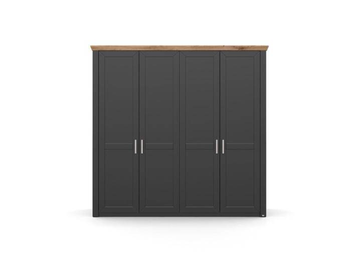 set one by Musterring York-Schlafen Drehtürenschrank mit 4 Türen - Dekor Grau Anthrazit , Komfort Modell set one by Musterring York-Schlafen Drehtürenschrank mit 4 Türen - Dekor Grau Anthrazit , Komfort Modell von set-one-by-Musterring
