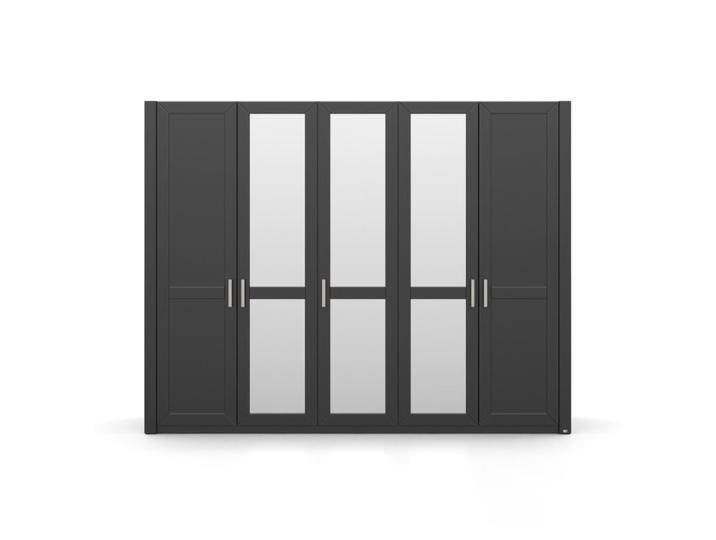 set one by Musterring York-Schlafen Drehtürenschrank mit 5 Türen, davon 3 verspiegelt - Dekor Grau Anthrazit , Basis Modell, optional mit Passepartout und Türdämpfern, in 2 attraktiven Dekors zur Auswahl, Skandinavisch set one by Musterring York-Schlafen Drehtürenschrank mit 5 Türen, davon 3 verspiegelt - Dekor Grau Anthrazit , Basis Modell, optional mit Passepartout und Türdämpfern, in 2 attraktiven Dekors zur Auswahl, Skandinavisch von set-one-by-Musterring