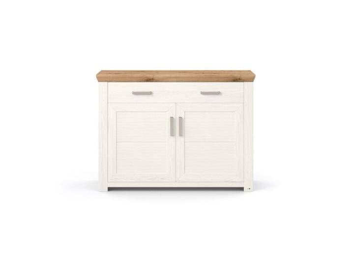 set one by Musterring York Sideboard Type 53 mit 2 Türen und 1 Schubkasten - Dekor Pino Aurelio und Artisan Eiche Nachbildung von set-one-by-Musterring