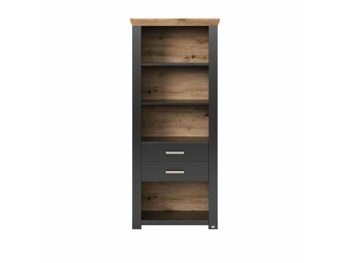 set one by Musterring York Standregal Type 11 - Dekor Grau Anthrazit und Artisan Eiche Nachbildung von set-one-by-Musterring