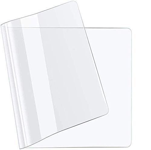 seveni Bodenschutzmatte Bürostuhl, Stuhlunterlage Bodenschutzmatte Bürostuhlunterlage Bodenmatte PVC Boden Unterlage Laminat, Parkett 1mm(Size:60x70cm/23.62x27.56in) von seveni