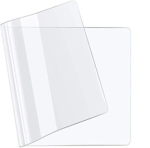 seveni Transparent Bürostuhl Unterlage Tische Und Stühle Harte Bodenmatte 0,5 mm Dick, Rechteckig Bodenschutzmatte Schreibtischstuhl Matte, Kann Formuliert Werden(80x130cm/31.5x51.18in) von seveni