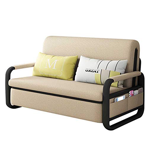AmazonBasics – Wandelbares modernes Schlafsofa aus Holz, 1,8 m, Beige von sfhdcfbswjnjdcbshf
