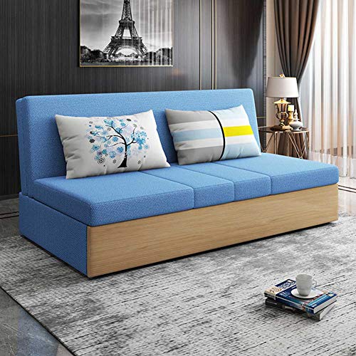 Klappbares Schlafsofa - Umwandelbare Schlafsofas Sofa für Wohnzimmer - Modernes Sofa mit verstecktem Stauraum - Futonsofa Sofabett Couches A (E) von sfhdcfbswjnjdcbshf