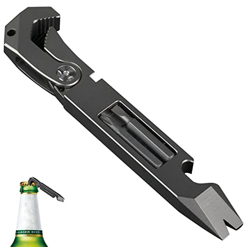 shangjia Taschen-Hebeleisen - Kompakter, rostfreier EDC-Schraubenschlüssel, tragbar,EDC Tool Outdoor Equipment Collection High Intensity für Outdoor Camping Home Day von shangjia