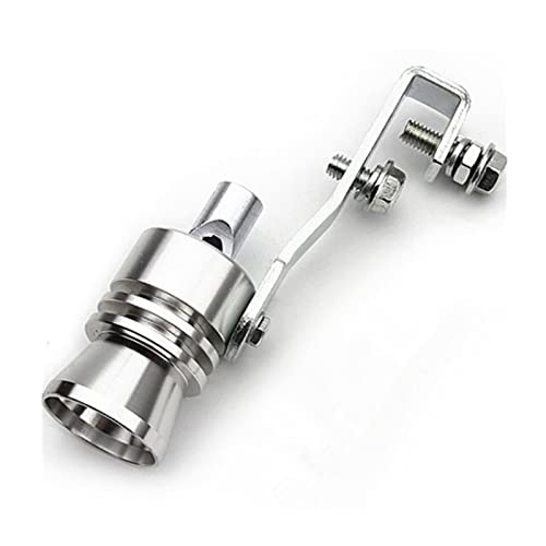 Auspuff Sound Booster Universal Auto Turbo Sound Whistle Schalldämpfer Auspuffrohr Für BMW E34 E39 E46 E53 E70 E87 E90 E91M M3 G30 X5 F10 Endrohr Schalldämpfer (Farbe : XL) von shanlulu