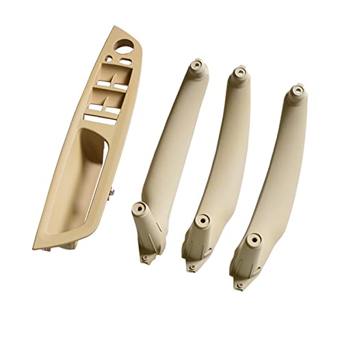 Türgriff Für BMW X5 X6 E70 E71 2007 2008 2009 2010 2011 2012 2013 4 Teile/Satz Linke Hand Fahrertürgriffe Kit Innenraum Ersatzteile Türgriffe (Farbe : LHD Beige 4Pcs) von shanlulu