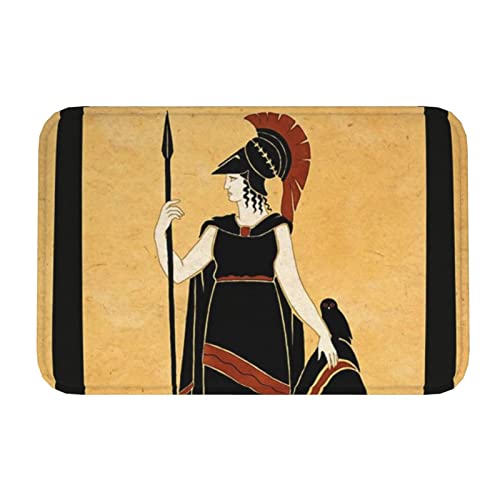 Haustür Fußmatten Antike Griechische Göttinnenmalerei Badvorleger Pflegeleichte Fußmatte Innen Wasserabsorbierend Fußabtreter Für Küche Außen Flur 40X60Cm von shanxiouzhanshaoshangmaoyouxiangongsi