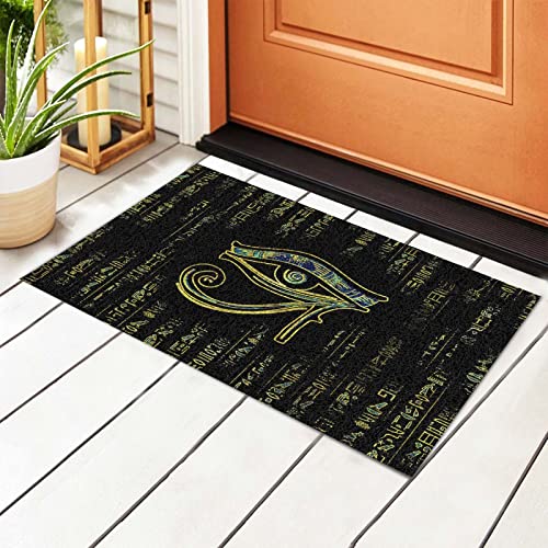 Türmatte Goldene Ägyptische Augen Ägypten Hieroglyphen Willkommen Fußmatte Dauerhaft Badematten Rutschhemmender Eingangsmatte Für Flur Außenbereich Eingang 40X60Cm Türmatte Goldene Ägyptische Augen Ägypten Hieroglyphen Willkommen Fußmatte Dauerhaft Badematten Rutschhemmender Eingangsmatte Für Flur Außenbereich Eingang 40X60Cm von shanxiouzhanshaoshangmaoyouxiangongsi