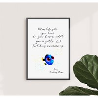 Inspirierender Spruch „Just Keep Schwimmen" Wenn Das Leben Dazu Läuft Niedlicher „Happy Print" Für Freunde Inspirierender Spruch „Just Keep Schwimmen" Wenn Das Leben Dazu Läuft Niedlicher „Happy Print" Für Freunde von sharmilajoy