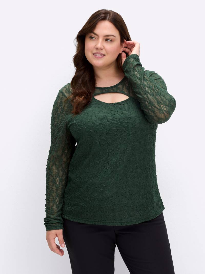 Spitzenshirt von sheego by Joe Browns
