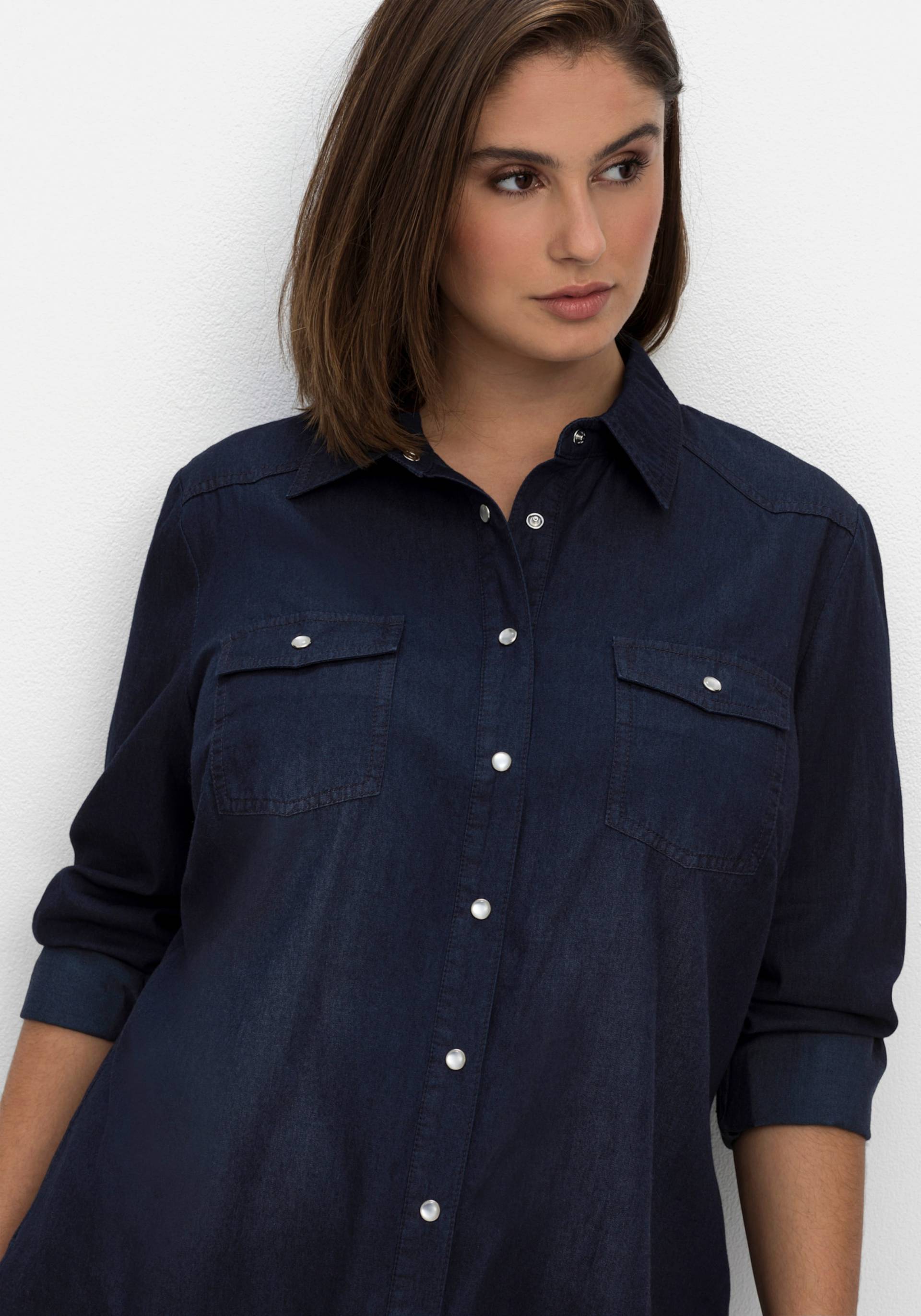 Jeansbluse Jeansbluse von sheego