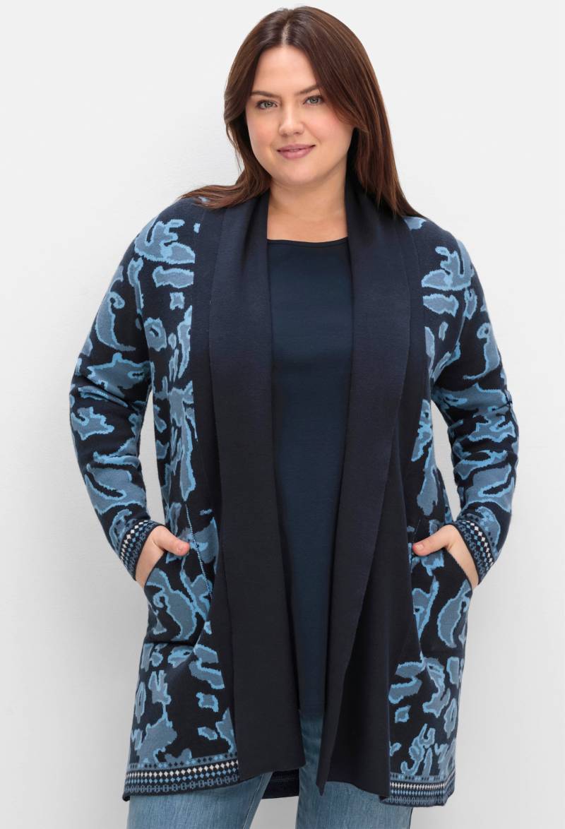 Longstrickjacke Longstrickjacke von sheego