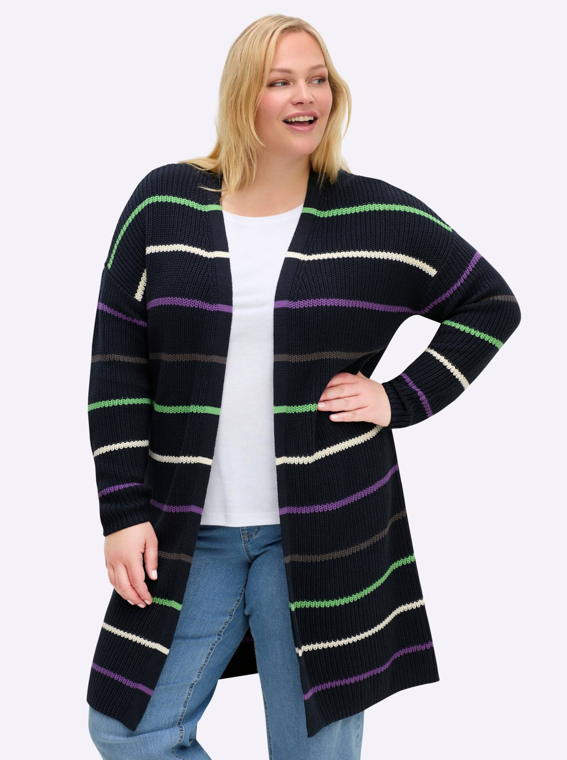 Longstrickjacke Longstrickjacke von sheego
